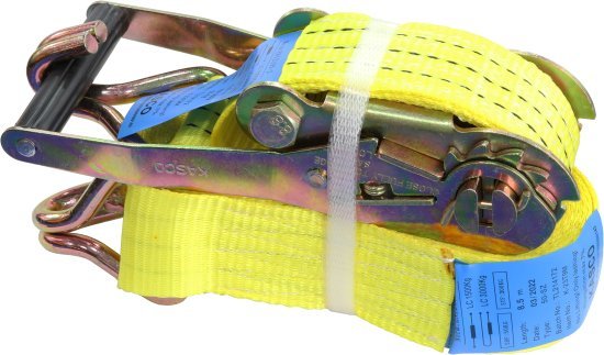 רצועות ראצ'ט 9 מטר דגם K-23T9M מבית Kasco - צהוב