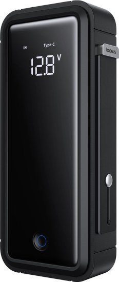 בוסטר התנעה מקצועי בעוצמת 30000mAh לרכב מבית Baseus - שחור