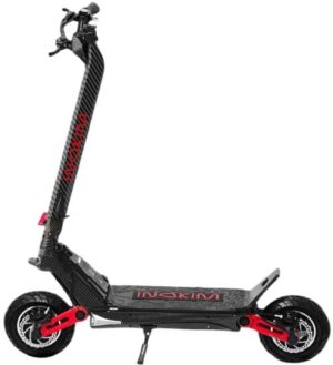 קורקינט חשמלי דגם OX Carbon מבית Inokim - צבע שחור / אדום דגם 2025