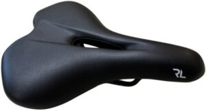 אוכף ברוחב 200 מ''מ לאופני עיר מבית RL - צבע שחור
