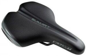 אוכף נוחות 198 מ''מ לאופני עיר MTB WIDE דגם SD-P6 מבית SUMART - צבע שחור