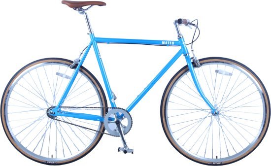 אופני עיר Single Speed דגם Mateo מבית RL - צבע כחול - מידה 54