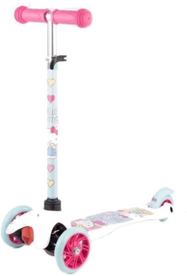 קורקינט עם 3 גלגלים לילדים מבית Viper - הלו קיטי