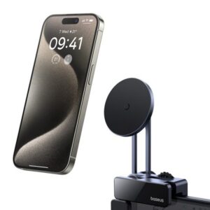 תושבת מגנטית לרכב דגם Maxview מבית Baseus - צבע שחור