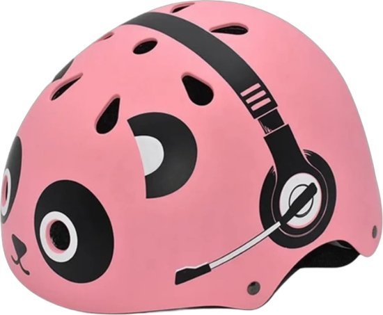 קסדה לילדים דגם Music מבית Grow - מידה S - צבע ורוד