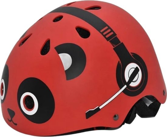 קסדה לילדים דגם Music מבית Grow - מידה M - צבע אדום