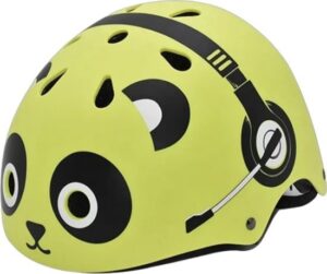 קסדה לילדים דגם Music מבית Grow - מידה M - צבע צהוב