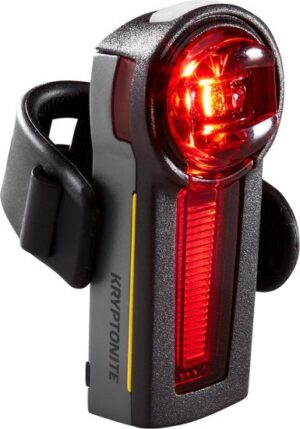 פנס אופניים אחורי נטען Kryptonite Incite XR - צבע שחור