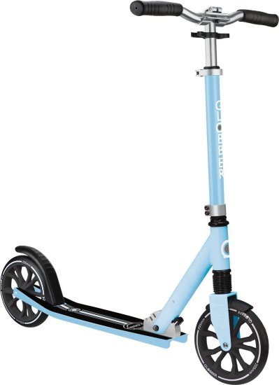 קורקינט מתקפל עם בולם זעזועים קדמי Globber NL 205 - צבע כחול פסטל