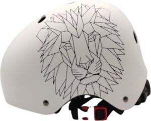 קסדת פעלולים מקצועית מבית Leo Pro - מידה XS - צבע לבן