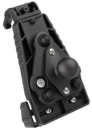 מעמד טלפון לאופנוע/טרקטורונים / אופניים עם מנגנון בולם זעזועים מבית FVI Technologies