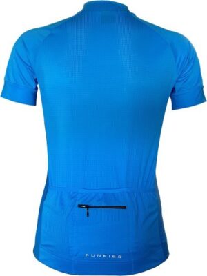 חולצת רכיבה קצרה לגברים Funkier J-7226 - מידה S - צבע כחול בהיר