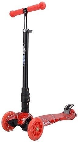 קורקינט 3 גלגלים לנוער וילדים עד 80 ק"ג מבית Anonima MOJO URBAN - אדום