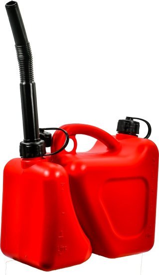 מיכל משולב דלק 5 ליטר + שמן 2 ליטר Smith 112521-004 - אדום