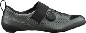 נעלי טריאתלון Shimano TR9 (TR-903) - צבע אפור Gunmetal - מידה 45