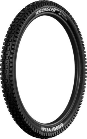 צמיג שטח מתקפל אחורי טיובלס בגודל 29x2.4 אינץ' דגם Wrangler MTR Enduro מבית GOODYEAR - צבע שחור