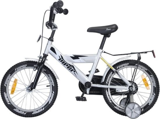 אופניים לילדים ''18 (95% מורכב) מבית VIPER - כסוף