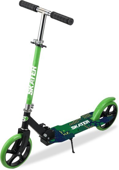 קורקינט אלומיניום 200 מ''מ Pixel מבית Skater - ירוק