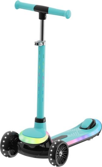 קורקינט סופר מיני נאון 3 גלגלים לילדים מבית Drift - צבע כחול