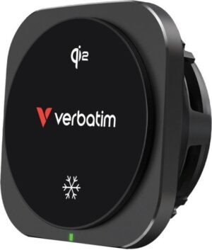 מעמד טעינה אלחוטית מגנטי לרכב Charge n Drive Qi2 מבית Verbatim