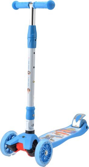 קורקינט מתקפל עם 3 גלגלים לילדים מבית Viper - מטוסי על