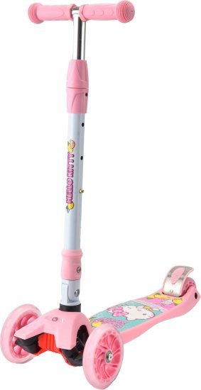 קורקינט מתקפל עם 3 גלגלים לילדים מבית Viper - הלו קיטי