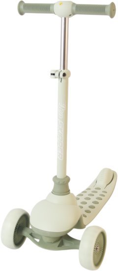 קורקינט מתקפל עם 3 גלגלים לילדים Skipper מבית Leo - ירוק