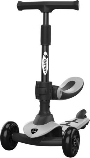 קורקינט מתקפל עם 3 גלגלים לילדים מבית Viper - אפור בהיר