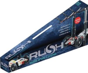 קורקינט גרפיטי מתקפל לילדים 3 גלגלים Rush עם אורות - צבעוני