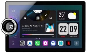 כסא בטיחות מסתובב משולב בוסטר °Britax Swivel Grow Max 360 - צבע אפור