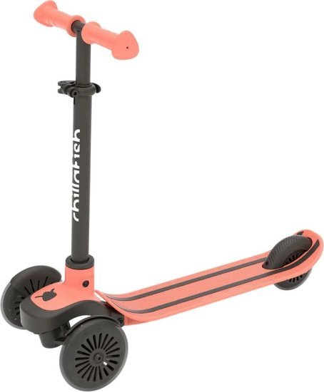 קורקינט 3 גלגלים לילדים דגם Scotti מבית Chillafish - ורוד פלמינגו