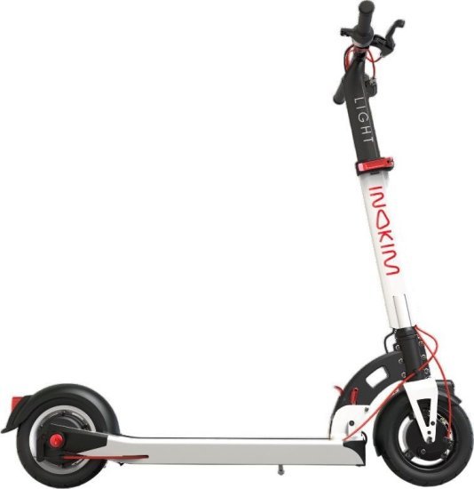 קורקינט חשמלי דגם Light 2.0 36V 13.6AH Max מבית Inokim - צבע לבן