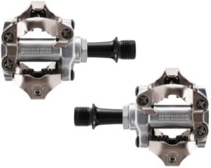 פדלים לאופני הרים Shimano PD-M540 SPD XC - צבע כסוף - מידה One Size