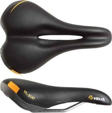 אוכף חריץ לגברים דגם VL-921 מבית VELO - צבע שחור