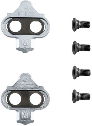 זוג קליטים לפדלים Shimano SM-SH56 SPD - צבע כסוף - מידה One Size