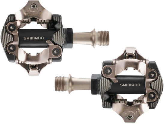 פדלים לאופני הרים Shimano DEORE XT PD-M8100 SPD XC - צבע שחור - מידה One Size