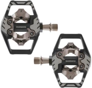 פדלים לאופני הרים Shimano DEORE XT PD-M8120 SPD Trail - צבע שחור - מידה One Size