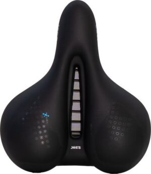 אוכף ריפוד ג'ל לאופני עיר ברוחב 230 מ''מ Joes Gummy Bear - צבע שחור