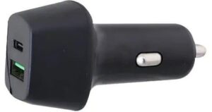 מטען רכב כפול Gplus GPL-PD302 / C TYPE-C / USB PD 30W - צבע שחור