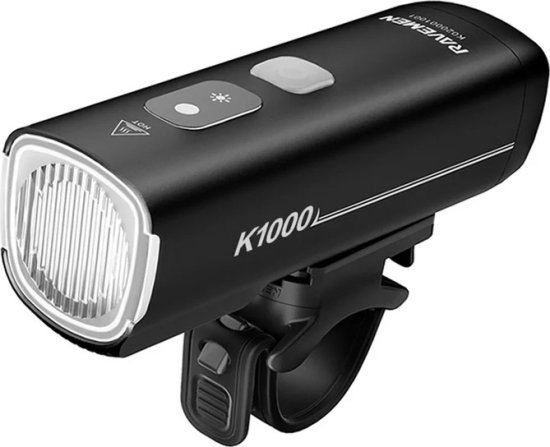 פנס קדמי לאופניים K1000 מבית Ravemen