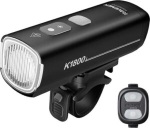 פנס קדמי לאופניים K1800 מבית Ravemen