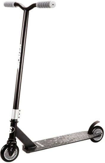 קורקינט פעלולים מקצועי עם גלגלי סיליקון 100 מ''מ מבית Skater - שחור