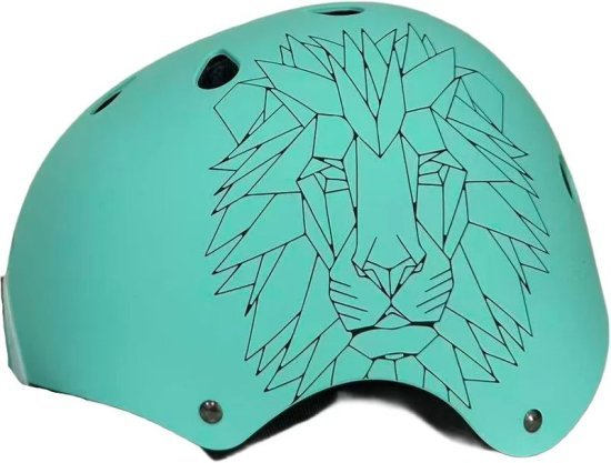 קסדת פעלולים מקצועית מבית Leo Pro - מידה M - צבע מנטה