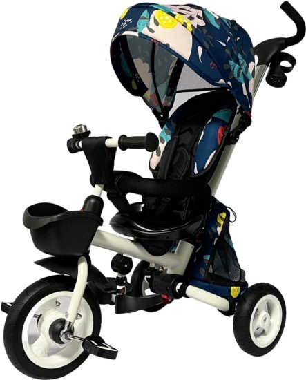 תלת אופן דגם Trilo מבית BabySafe - צבע פרחוני