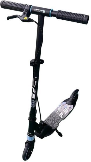 קורקינט מתקפל לילדים 120 ממ Leo Pro F3 - שחור