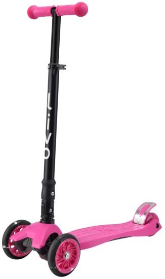 קורקינט 3 גלגלים מבית Livo - ורוד