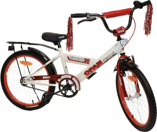 אופני BMX לילדים ''20 מבית Luli Baby's - צבע אדום