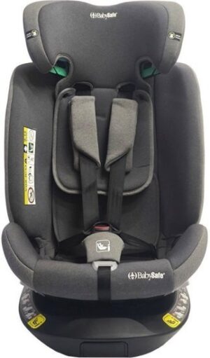 כיסא בטיחות משולב בוסטר 360º בתקן i-Size דגם Orbit מבית BabySafe - צבע אפור