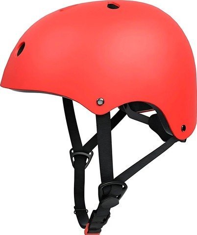 קסדה לילדים מבית Grow - צבע אדום