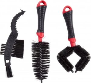 סט 3 מברשות לניקוי אופניים Joes